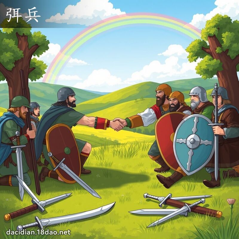 弭兵 - 國語大辭典配圖
