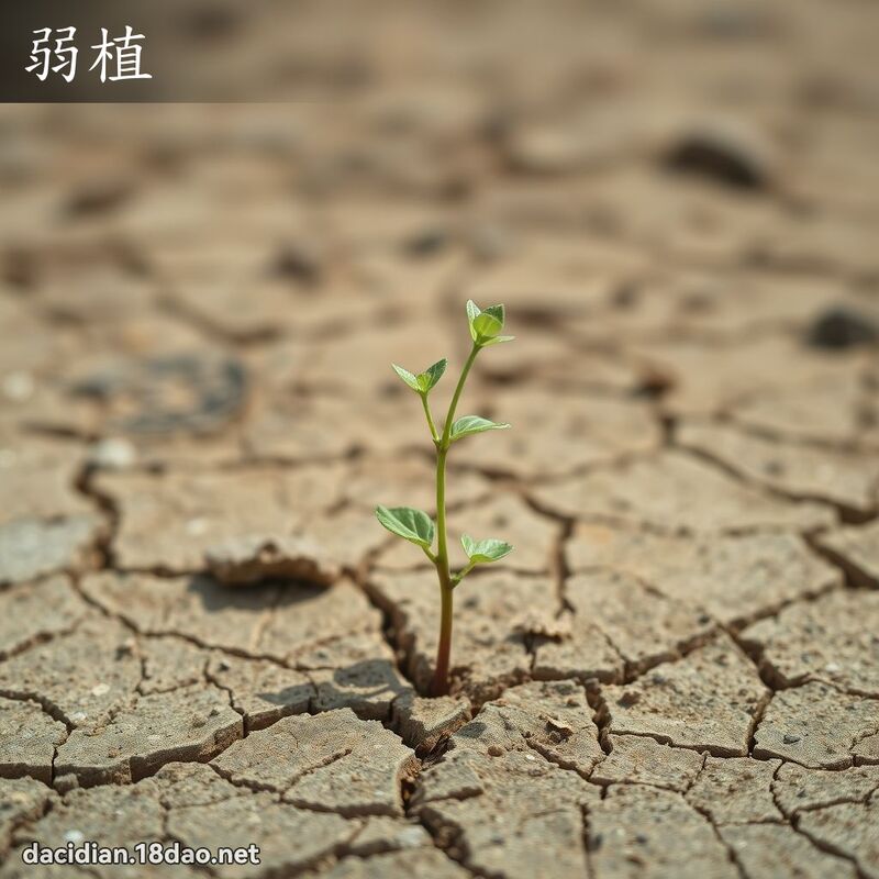 弱植 - 国语大辞典配图
