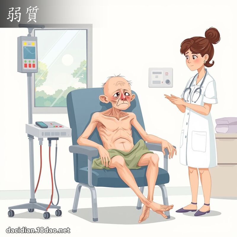 弱質 - 國語大辭典配圖