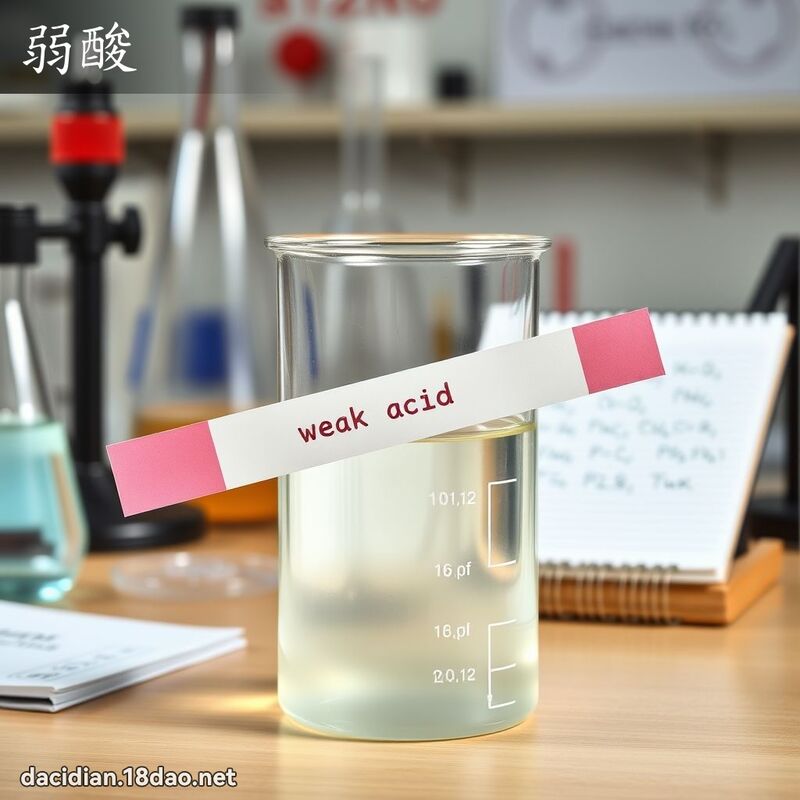 弱酸 - 國語大辭典配圖