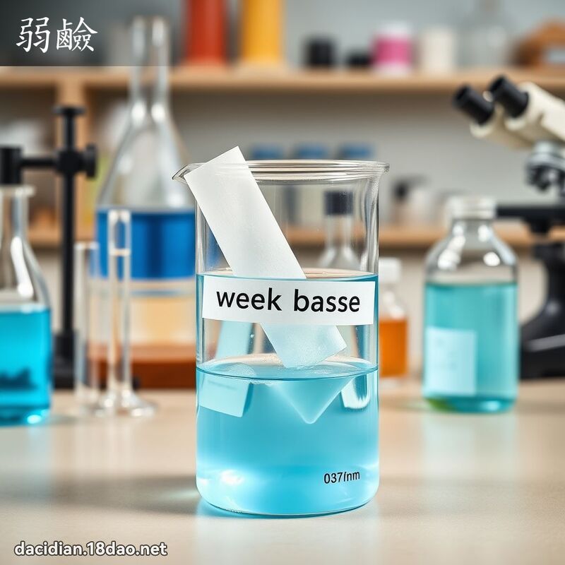 弱鹼 - 國語大辭典配圖