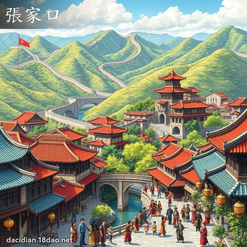 张家口 - 国语大辞典配图
