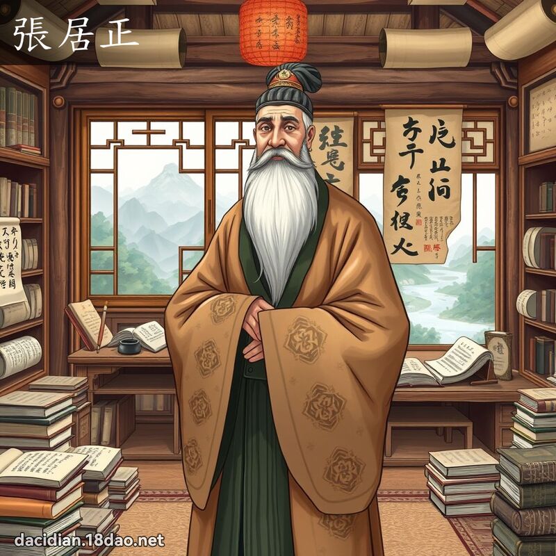 張居正 - 國語大辭典配圖
