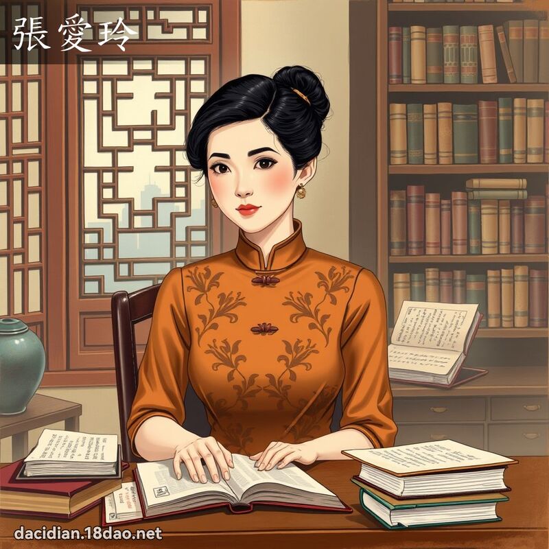 張愛玲 - 國語大辭典配圖