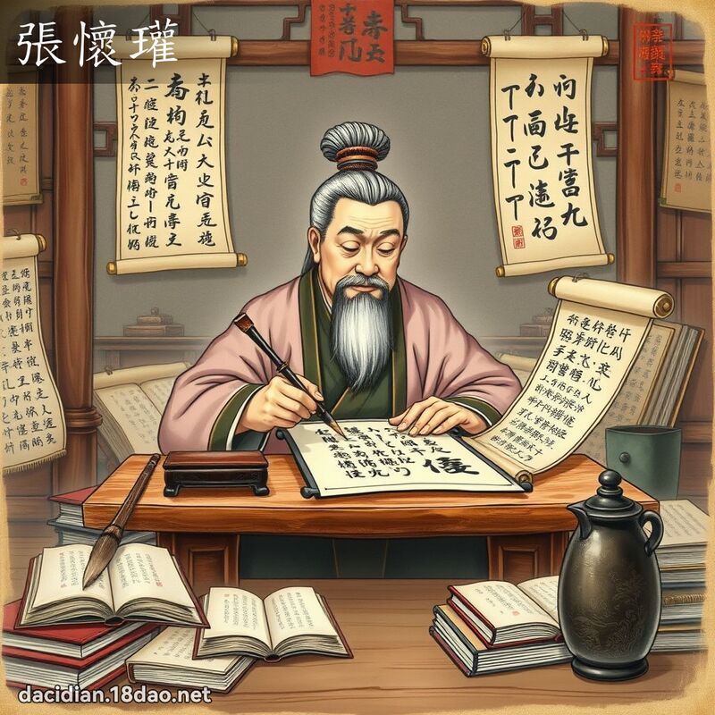 张怀瓘 - 国语大辞典配图