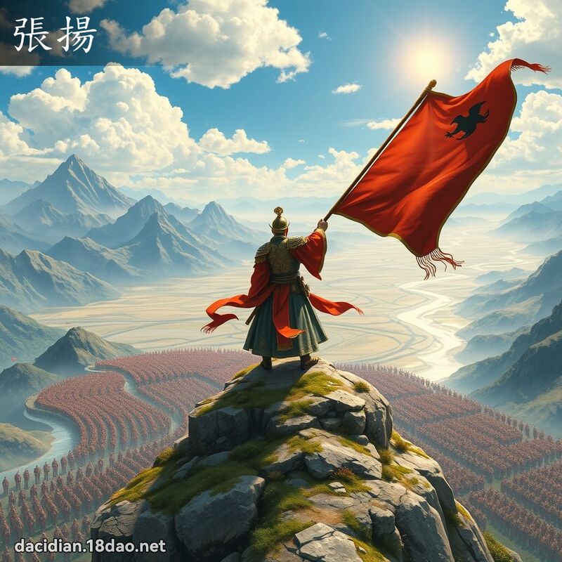 张扬 - 国语大辞典配图
