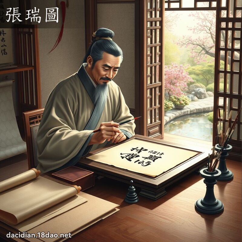 张瑞图 - 国语大辞典配图
