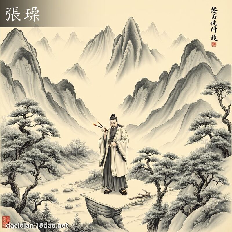 张璪 - 国语大辞典配图