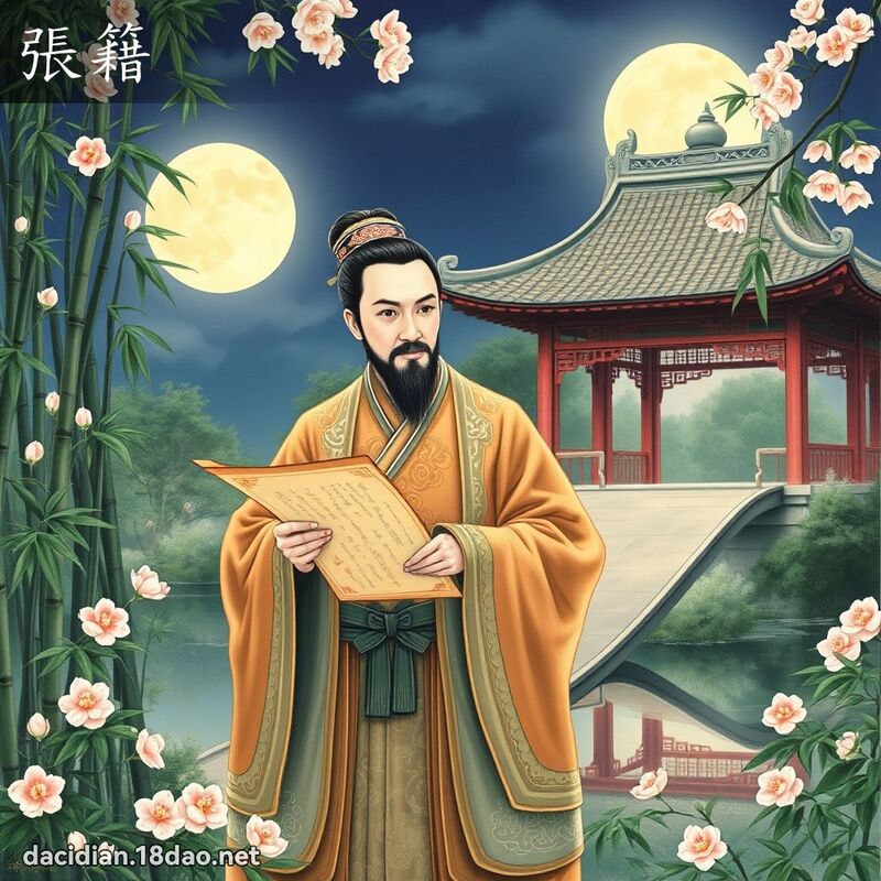 張籍 - 國語大辭典配圖