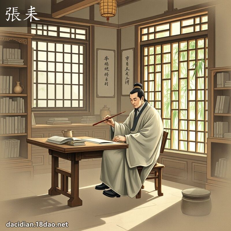 張耒 - 國語大辭典配圖