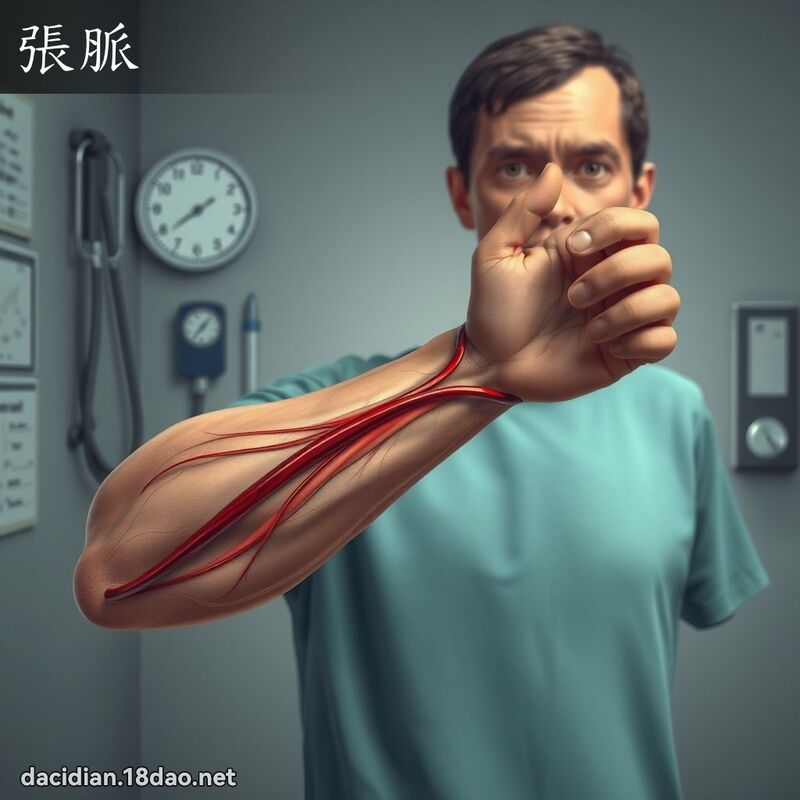 張脈 - 國語大辭典配圖