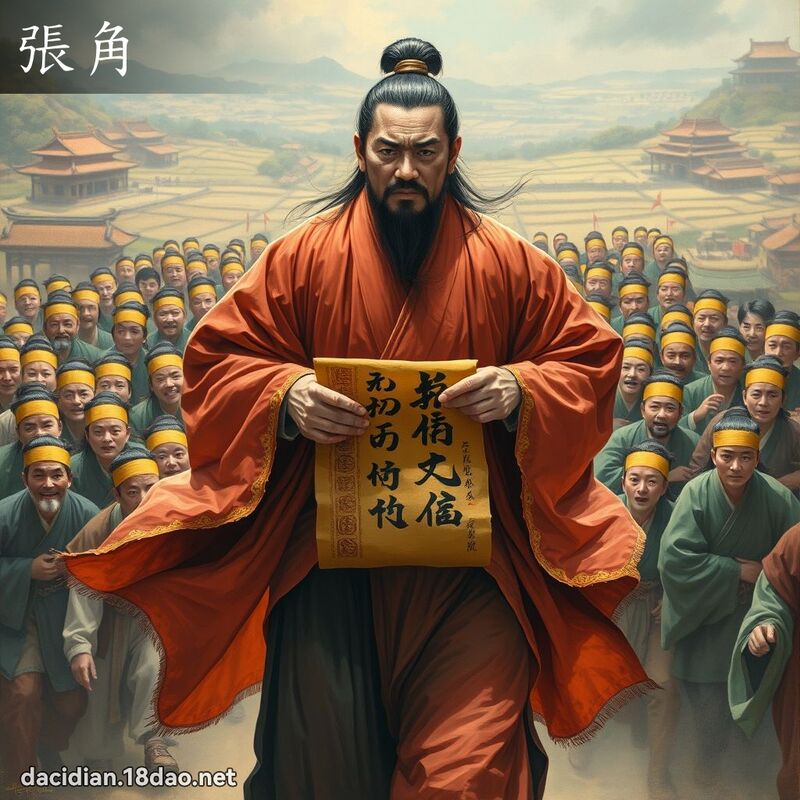 張角 - 國語大辭典配圖