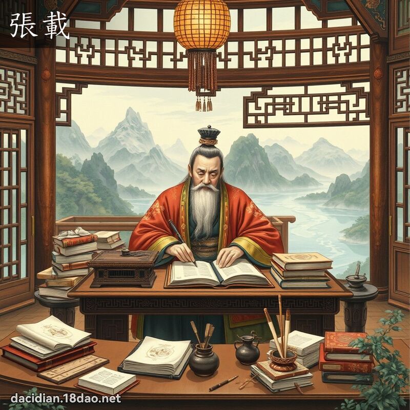 張載 - 國語大辭典配圖