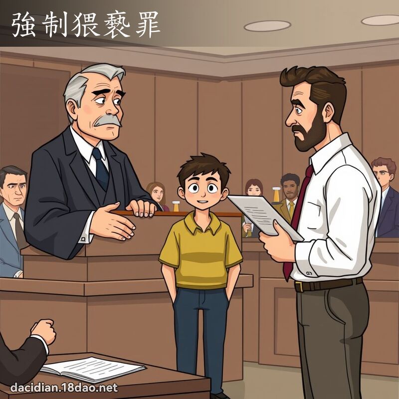强制猥褻罪 - 国语大辞典配图