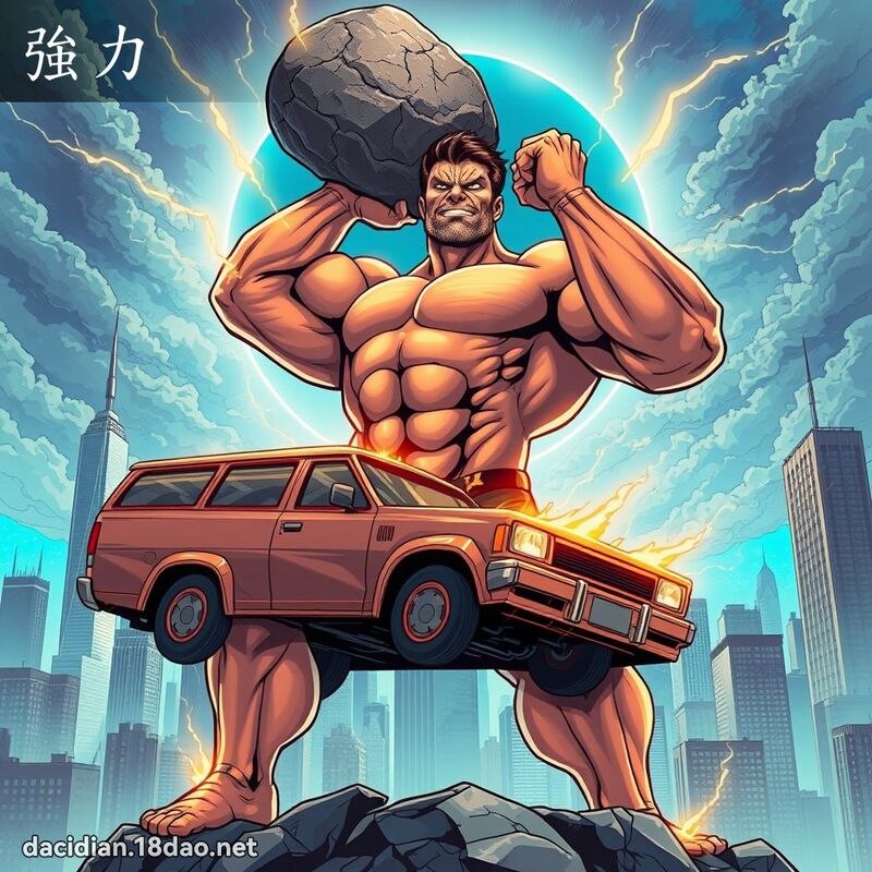 強力 - 國語大辭典配圖