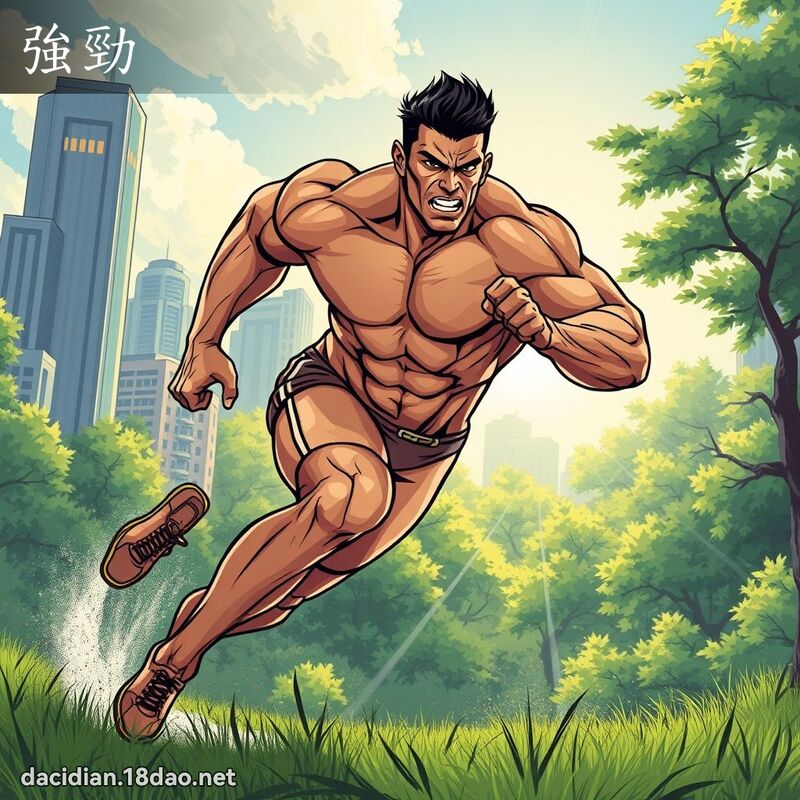 强劲 - 国语大辞典配图