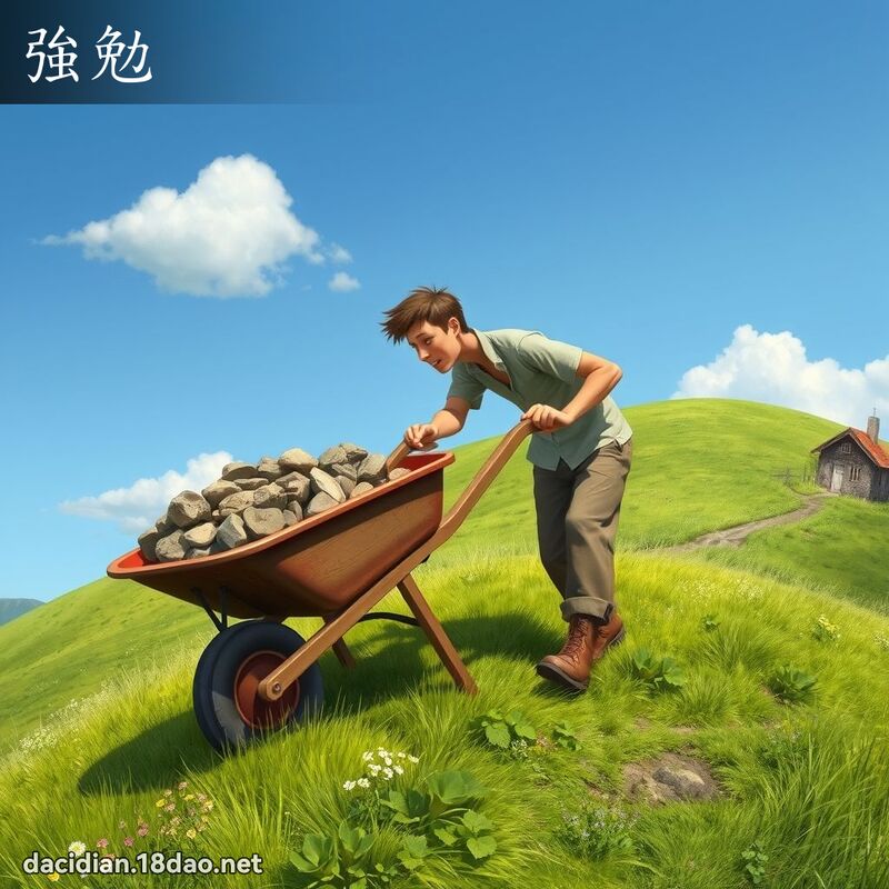 强勉 - 国语大辞典配图