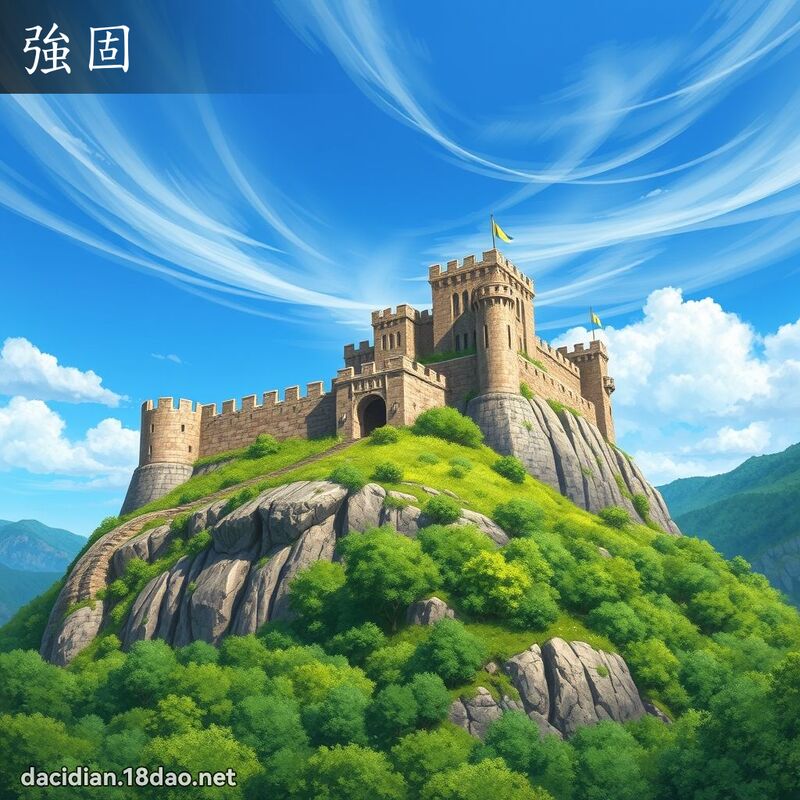 强固 - 国语大辞典配图