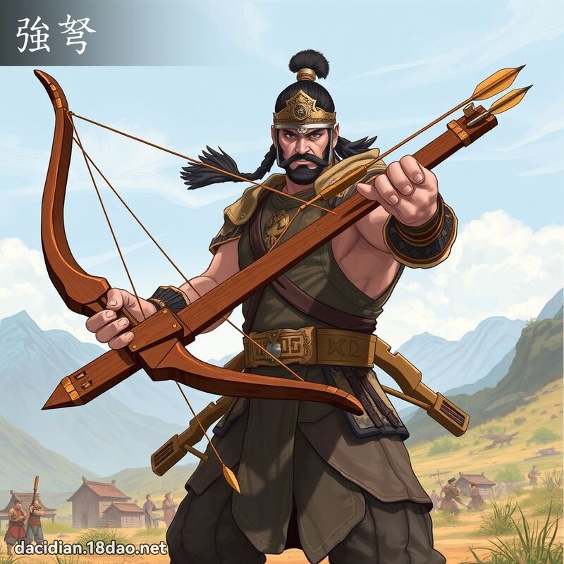 强弩 - 国语大辞典配图