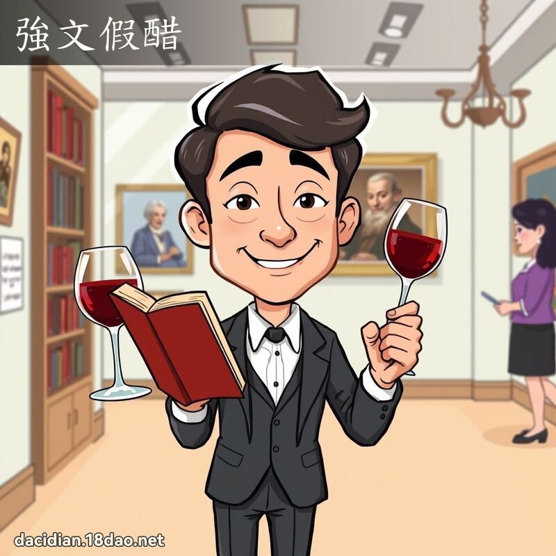 強文假醋 - 國語大辭典配圖
