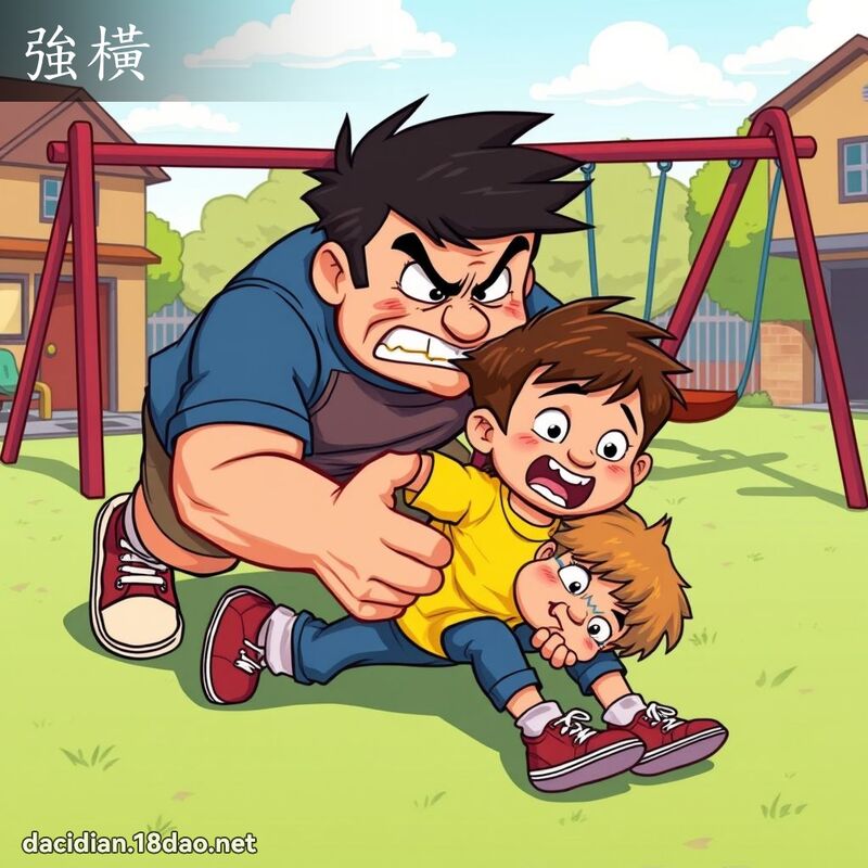 強橫 - 國語大辭典配圖
