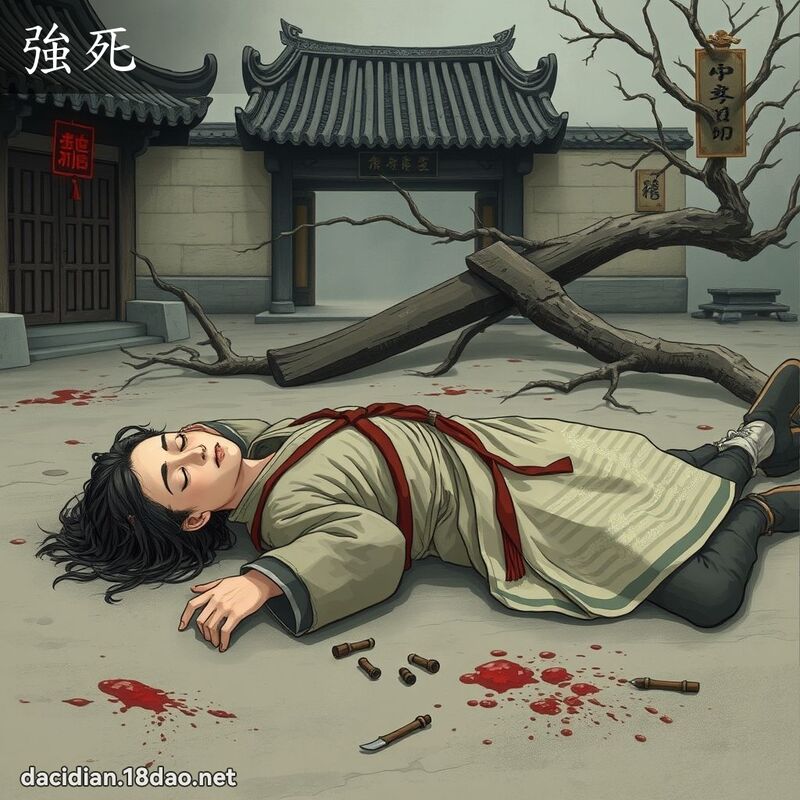 强死 - 国语大辞典配图