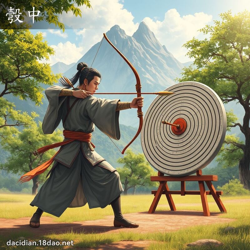 彀中 - 国语大辞典配图