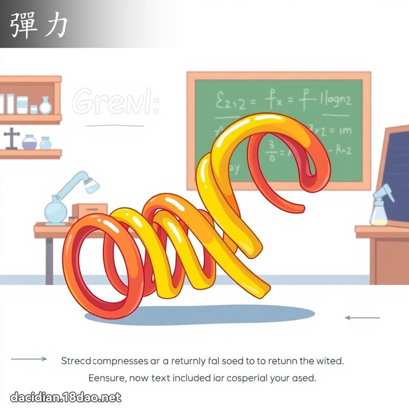 弹力 - 国语大辞典配图