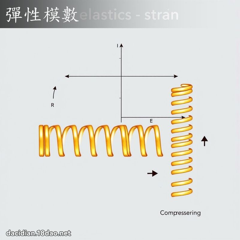 彈性模數 - 國語大辭典配圖