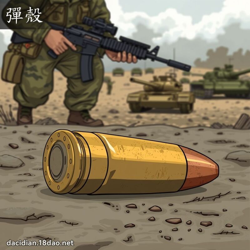 弹壳 - 国语大辞典配图