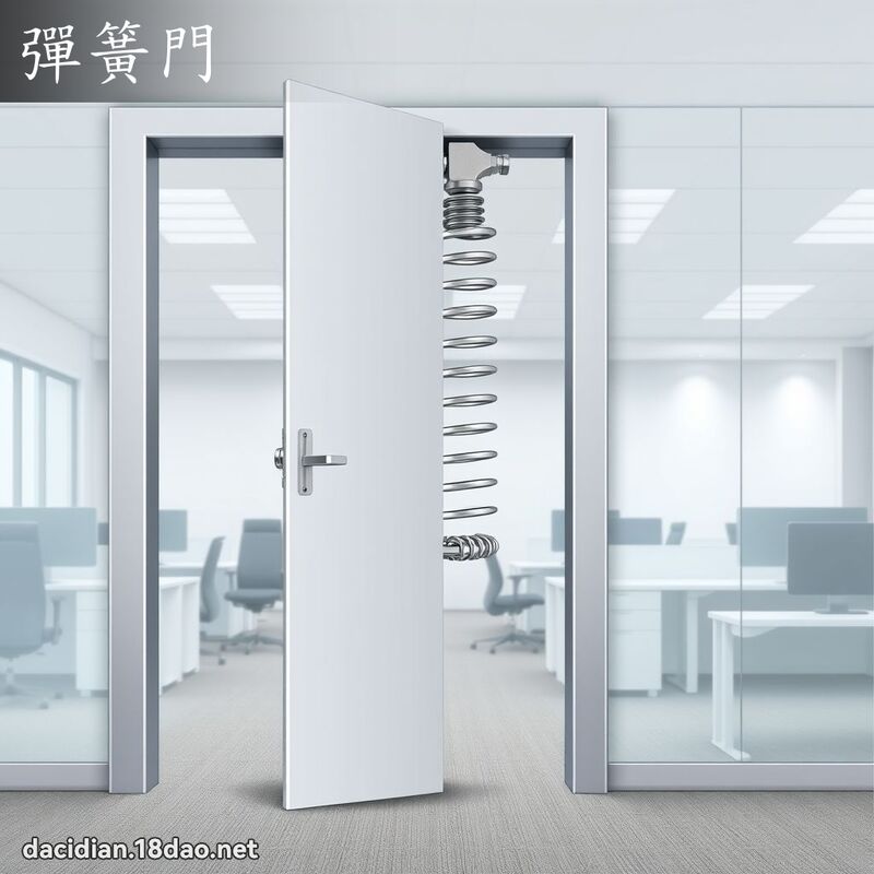 弹簧门 - 国语大辞典配图