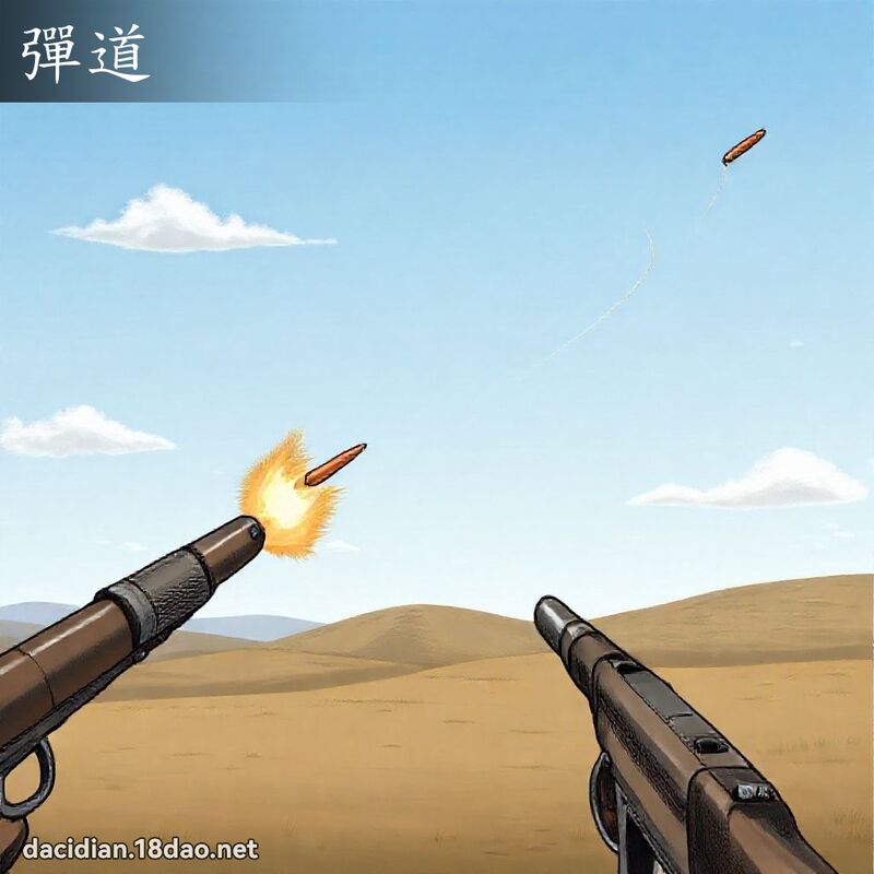 弹道 - 国语大辞典配图