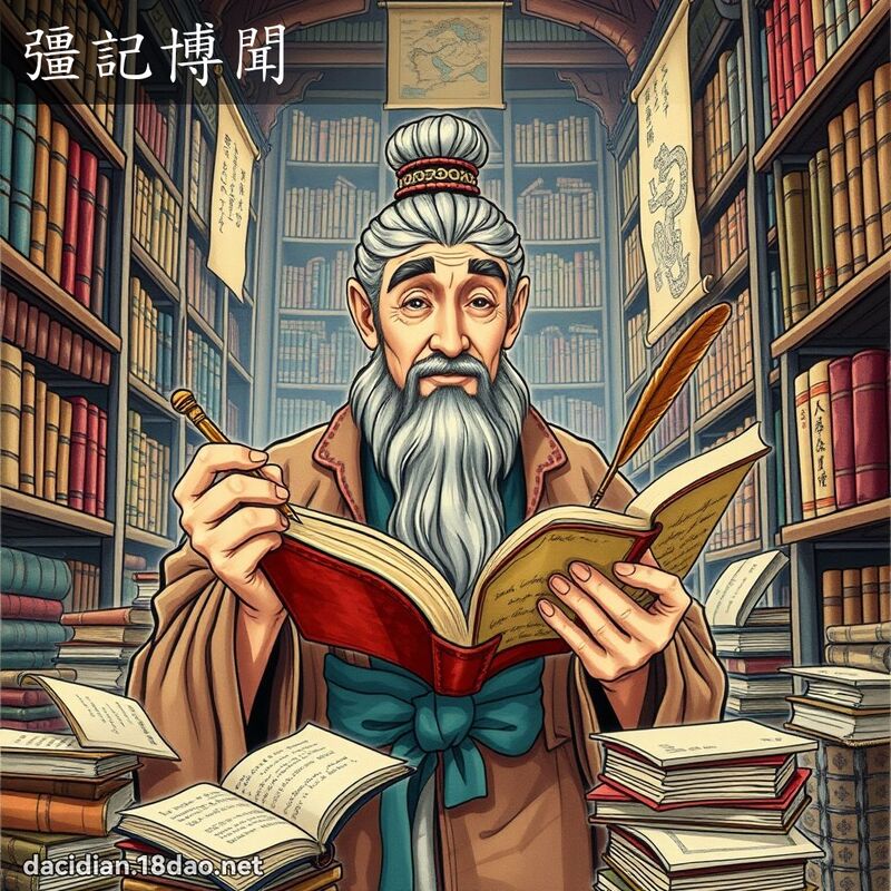 彊記博聞 - 國語大辭典配圖