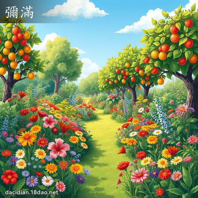 弥满 - 国语大辞典配图