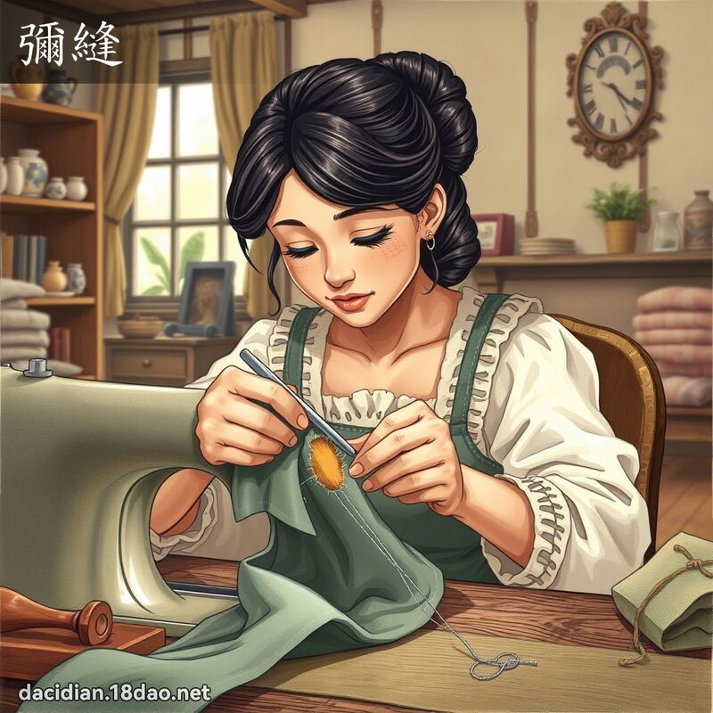 彌縫 - 國語大辭典配圖