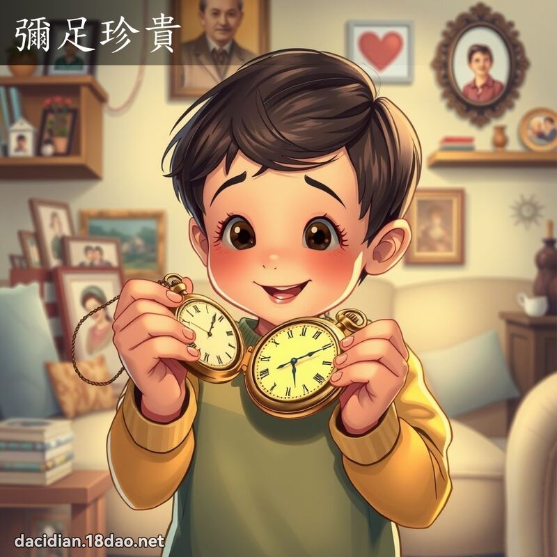 彌足珍貴 - 國語大辭典配圖