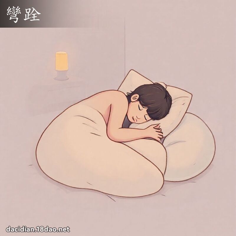 彎跧 - 國語大辭典配圖