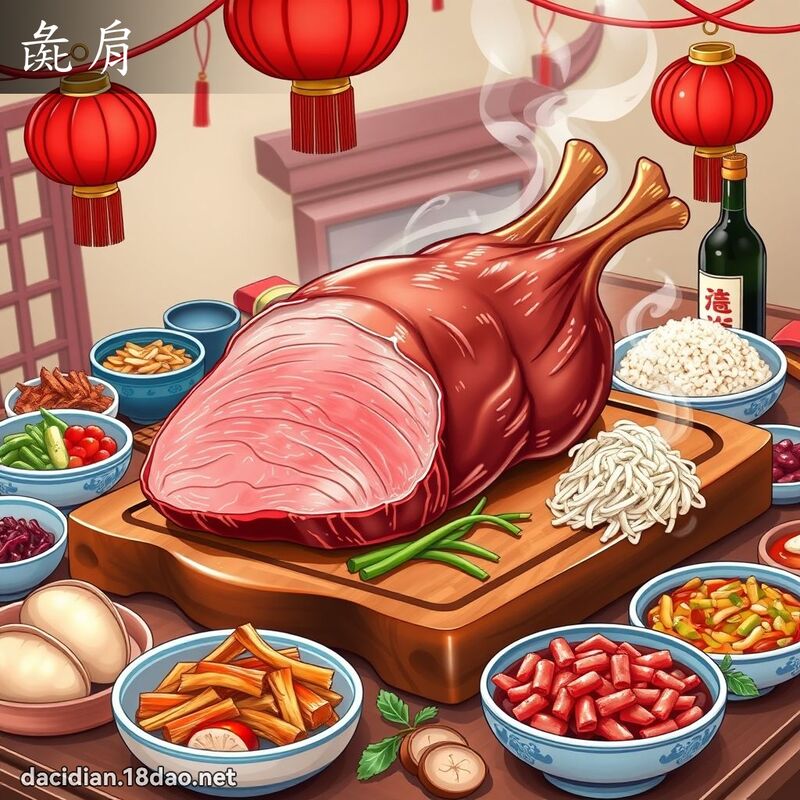 彘肩 - 國語大辭典配圖