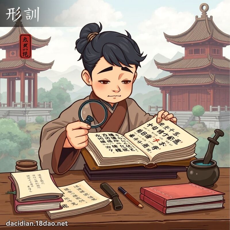 形訓 - 國語大辭典配圖