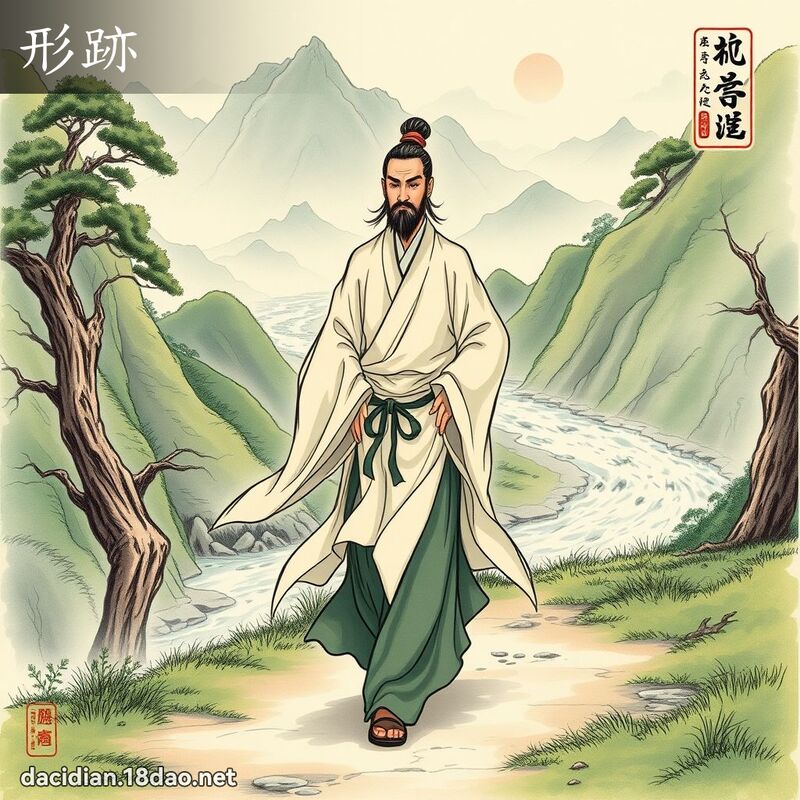 形跡 - 国语大辞典配图