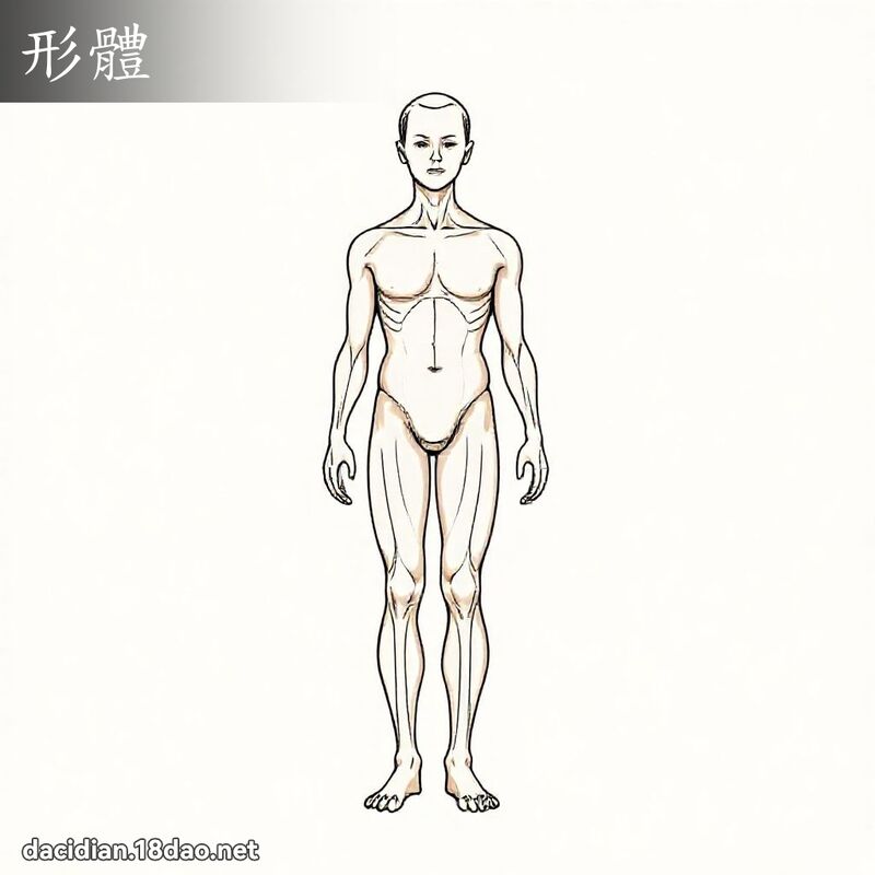 形體 - 國語大辭典配圖