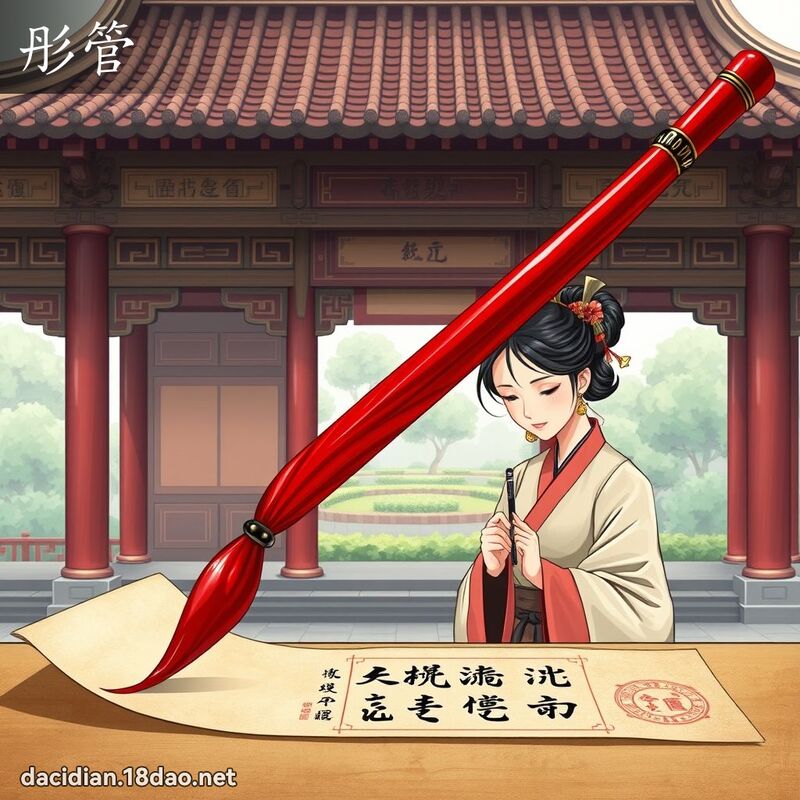彤管 - 國語大辭典配圖