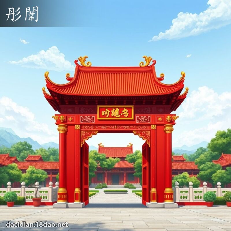 彤闈 - 國語大辭典配圖
