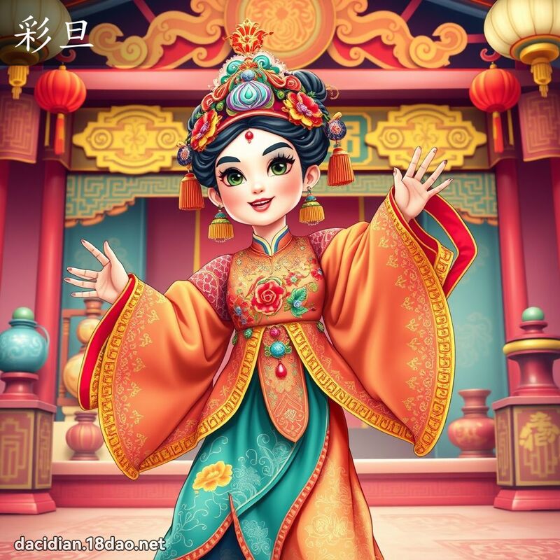 彩旦 - 国语大辞典配图