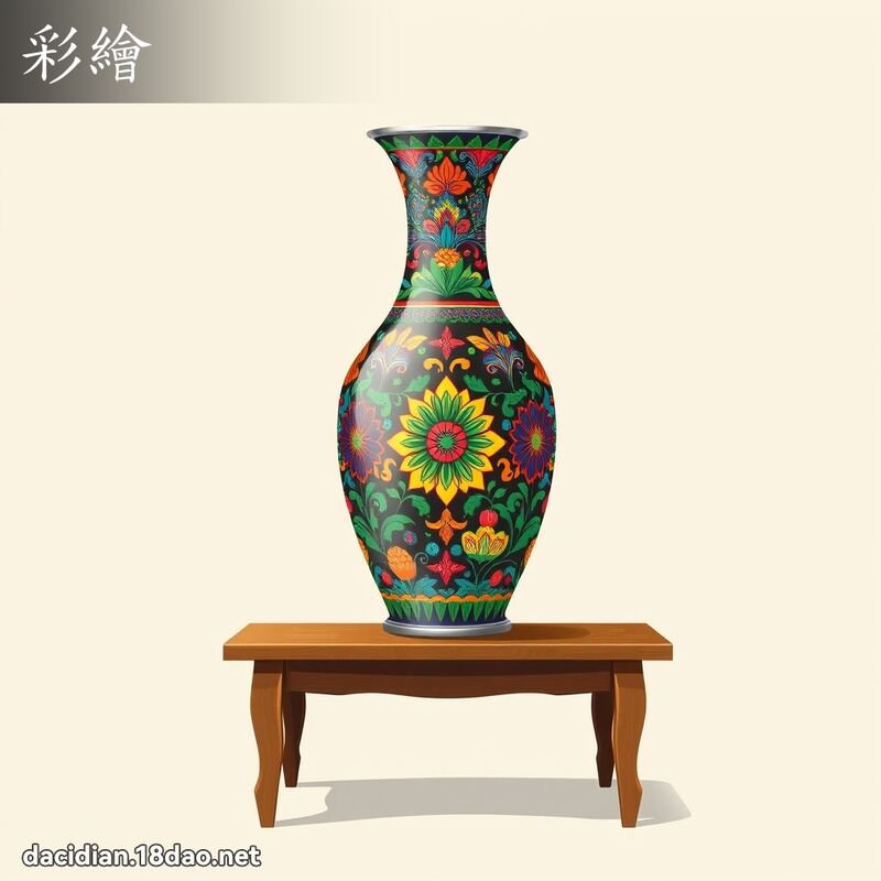 彩绘 - 国语大辞典配图