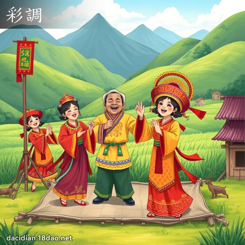 彩调 - 国语大辞典配图