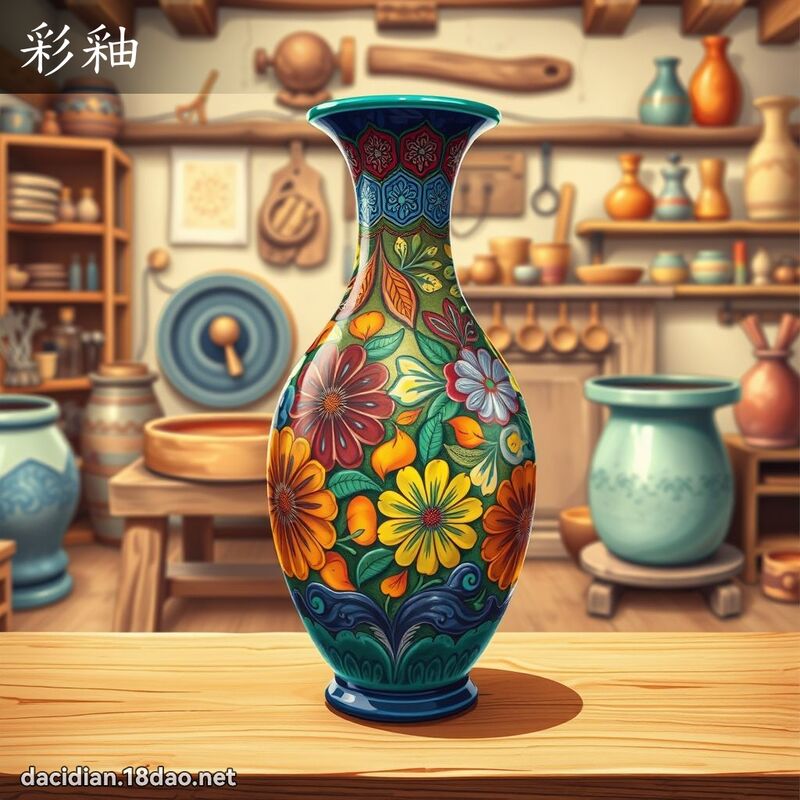 彩釉 - 國語大辭典配圖