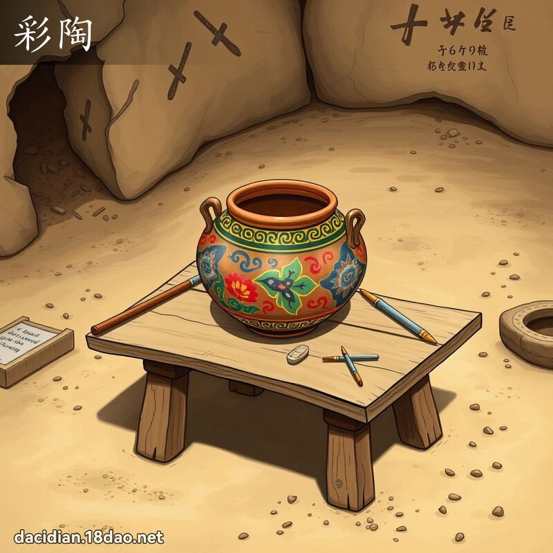 彩陶 - 国语大辞典配图