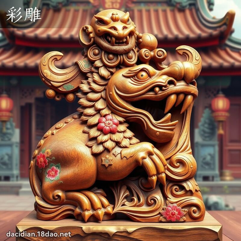 彩雕 - 国语大辞典配图