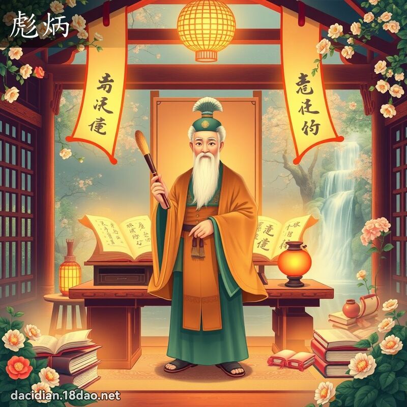 彪炳 - 国语大辞典配图